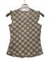 BURBERRY BLUE LABEL (バーバリーロンドンブルーレーベル) ノースリーブカットソー ベージュ サイズ:M：5000円