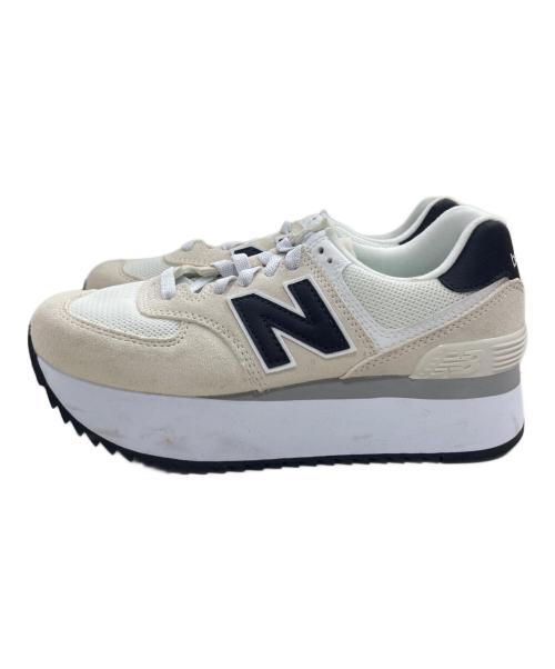 NEW BALANCE（ニューバランス）NEW BALANCE (ニューバランス) NEW BALANCE WL574ZAH(ニューバランスWL574ZAH) アイボリー サイズ:24cmの古着・服飾アイテム