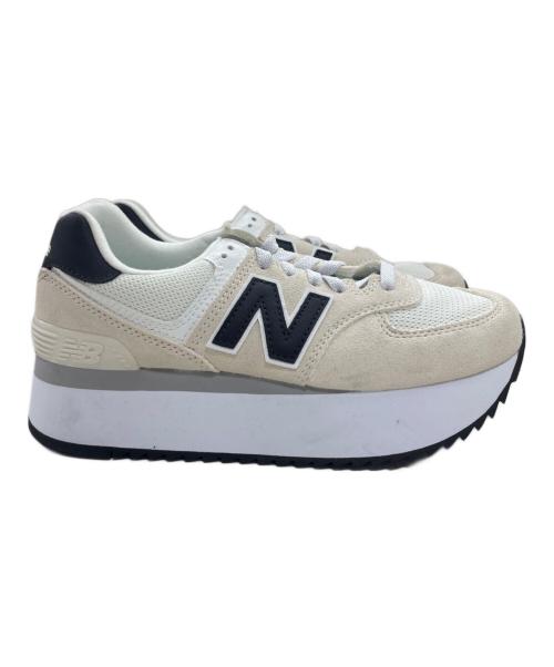 NEW BALANCE（ニューバランス）NEW BALANCE (ニューバランス) NEW BALANCE WL574ZAH(ニューバランスWL574ZAH) アイボリー サイズ:24cmの古着・服飾アイテム