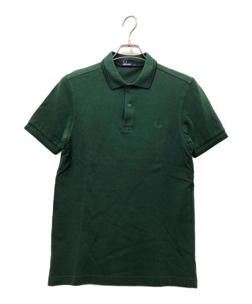 FRED PERRY（フレッドペリー）FRED PERRY (フレッドペリー) ポロシャツ グリーン サイズ:Sの古着・服飾アイテム