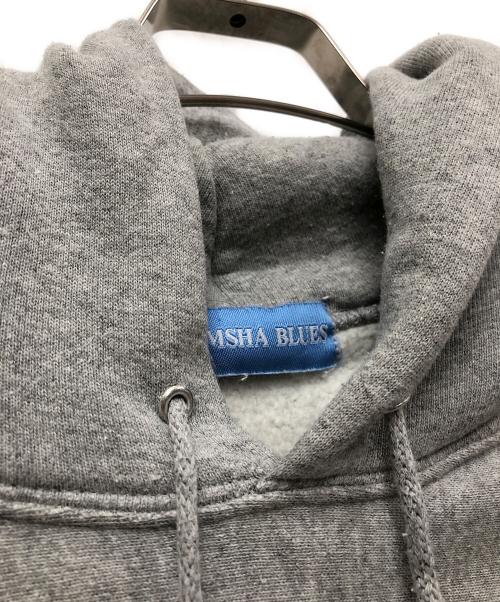 MENEMSHA BLUES（メネムシャ ブルース）MENEMSHA BLUES (メネムシャ ブルース) プルオーバーパーカー グレー サイズ:不明の古着・服飾アイテム