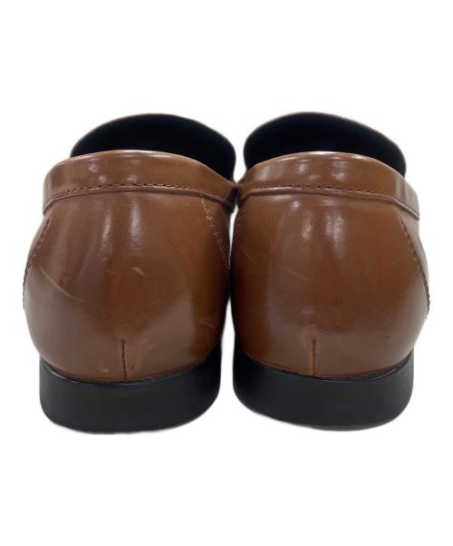 REGAL（リーガル）REGAL (リーガル) レザースリッポン ブラウン サイズ:27cmの古着・服飾アイテム