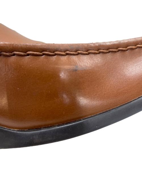 REGAL（リーガル）REGAL (リーガル) レザースリッポン ブラウン サイズ:27cmの古着・服飾アイテム