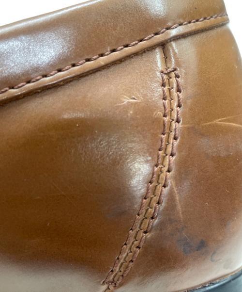 REGAL（リーガル）REGAL (リーガル) レザースリッポン ブラウン サイズ:27cmの古着・服飾アイテム