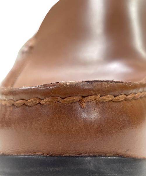 REGAL（リーガル）REGAL (リーガル) レザースリッポン ブラウン サイズ:27cmの古着・服飾アイテム