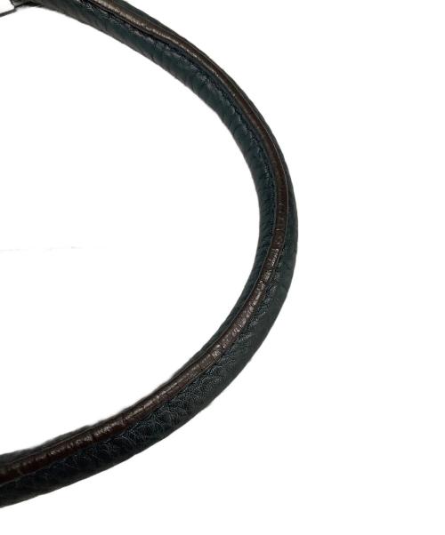 Salvatore Ferragamo（サルヴァトーレ フェラガモ）Salvatore Ferragamo (サルヴァトーレ フェラガモ) ガンチーニマリッサ　ハンドバッグ ダークグリーンの古着・服飾アイテム