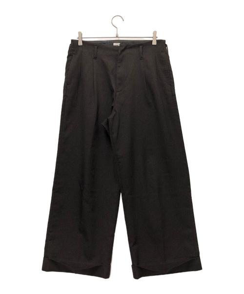 kaiko（カイコー）KAIKO (カイコー) スラックス ブラウン サイズ:2の古着・服飾アイテム