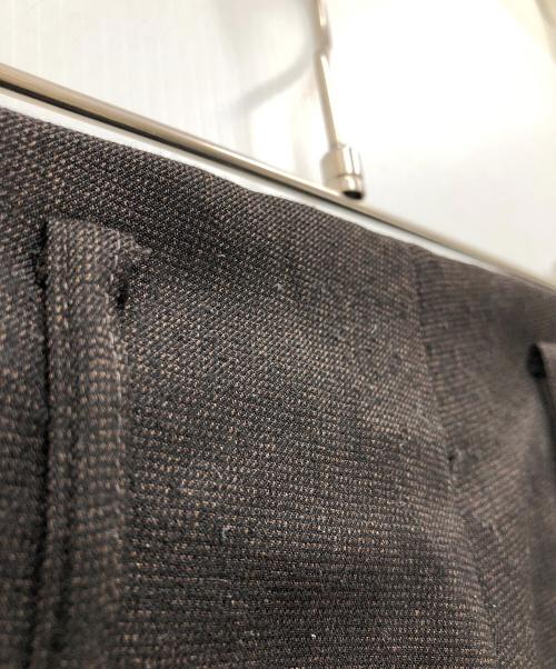 kaiko（カイコー）KAIKO (カイコー) スラックス ブラウン サイズ:2の古着・服飾アイテム