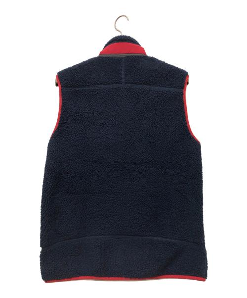 Patagonia（パタゴニア）Patagonia (パタゴニア) クラシック レトロX べスト ネイビー×レッド サイズ:Mの古着・服飾アイテム
