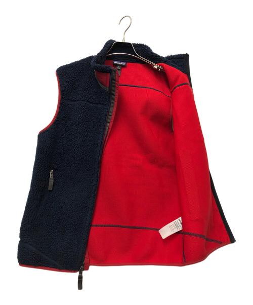 Patagonia（パタゴニア）Patagonia (パタゴニア) クラシック レトロX べスト ネイビー×レッド サイズ:Mの古着・服飾アイテム