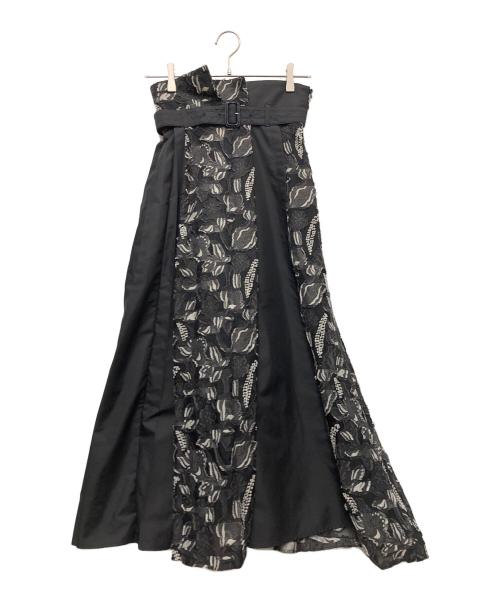 UNITED TOKYO（ユナイテッドトーキョー）UNITED TOKYO (ユナイテッドトーキョー) ロングスカート ブラック×グレー サイズ:1の古着・服飾アイテム