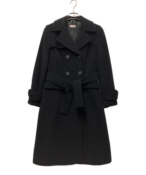 MAX&Co.（マックスアンドコー）MAX&Co. (マックスアンドコー) チェスターコート ブラック サイズ:38の古着・服飾アイテム