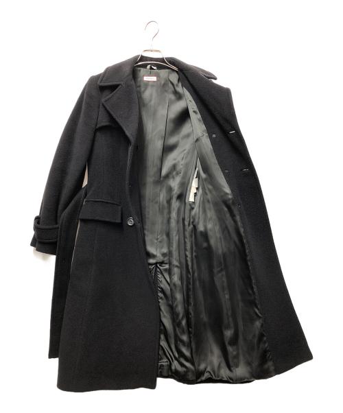 MAX&Co.（マックスアンドコー）MAX&Co. (マックスアンドコー) チェスターコート ブラック サイズ:38の古着・服飾アイテム