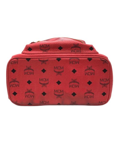 MCM（エムシーエム）MCM (エムシーエム) スタッズリュック ピンクの古着・服飾アイテム