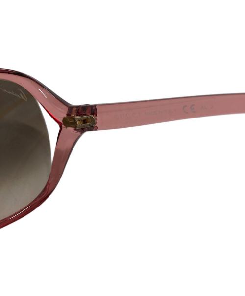 GUCCI（グッチ）GUCCI (グッチ) アジアンフィット　サングラス レッド サイズ:62□13の古着・服飾アイテム