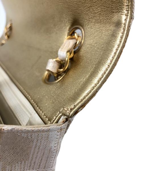 CHANEL（シャネル）CHANEL (シャネル) ニュートラベルライン　チェーンショルダーバッグ ベージュの古着・服飾アイテム