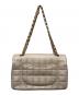 CHANEL (シャネル) ニュートラベルライン　チェーンショルダーバッグ ベージュ：200000円