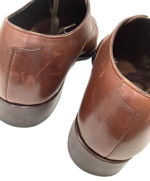 SHETLAND FOX（シェットランドフォックス）SHETLAND FOX (シェットランドフォックス) ストレートチップシューズ ブラウン サイズ:7の古着・服飾アイテム
