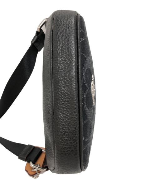 COACH（コーチ）COACH (コーチ) シグネチャーデニム ボディバッグ ショルダーバッグ CQ186 ブラックの古着・服飾アイテム