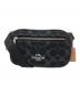 COACH（コーチ）の古着「シグネチャーデニム ボディバッグ ショルダーバッグ CQ186」｜ブラック