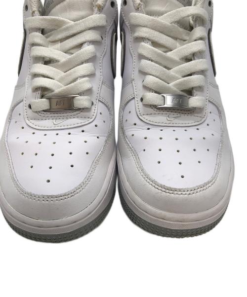 NIKE（ナイキ）NIKE (ナイキ) ＡＩＲ　ＦＯＲＣＥ１　エアフォースワン　ローカットスニーカー ホワイト サイズ:24.5ｃｍの古着・服飾アイテム
