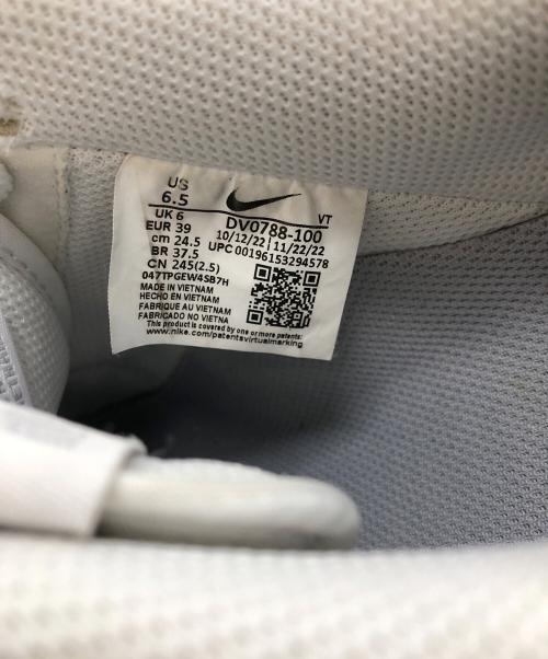 NIKE（ナイキ）NIKE (ナイキ) ＡＩＲ　ＦＯＲＣＥ１　エアフォースワン　ローカットスニーカー ホワイト サイズ:24.5ｃｍの古着・服飾アイテム