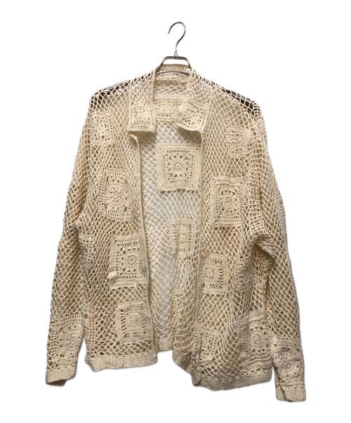 FRAMeWORK（フレームワーク）FRAMeWORK (フレームワーク) 薄手カーディガン ベージュ サイズ:FREEの古着・服飾アイテム