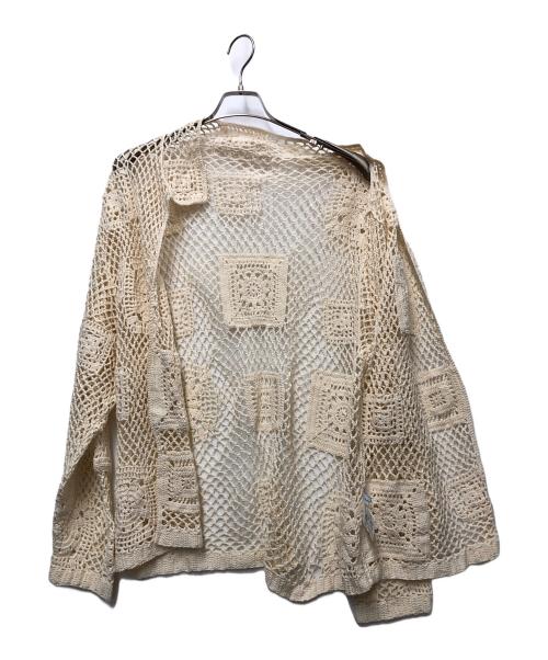 FRAMeWORK（フレームワーク）FRAMeWORK (フレームワーク) 薄手カーディガン ベージュ サイズ:FREEの古着・服飾アイテム