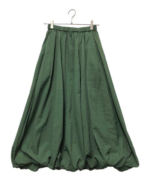 nagonstans（ナゴンスタンス）nagonstans (ナゴンスタンス) バルーンスカート グリーン サイズ:Sの古着・服飾アイテム
