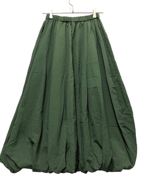 nagonstans（ナゴンスタンス）nagonstans (ナゴンスタンス) バルーンスカート グリーン サイズ:Sの古着・服飾アイテム