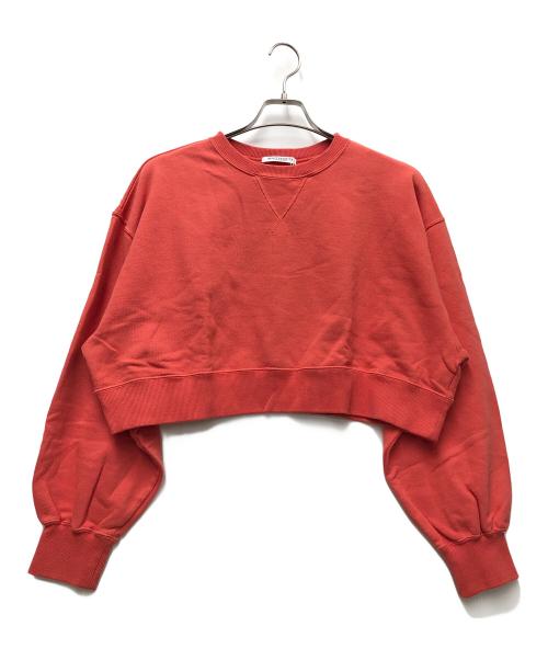 BEAUTY&YOUTH（ビューティーアンドユース）BEAUTY&YOUTH (ビューティーアンドユース) ショートワイド裏毛スウェットプルオーバー レッド サイズ:FREEの古着・服飾アイテム