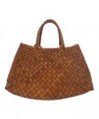 SAINT CHRISTOPHERセント クリストファー）の古着「レザーバッグ」｜ブラウン