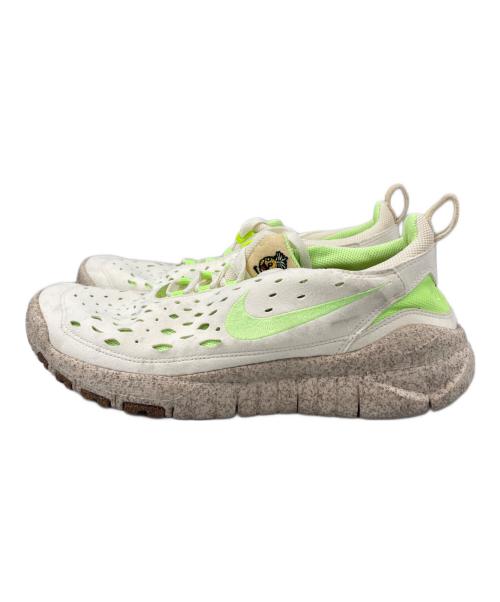 NIKE（ナイキ）NIKE (ナイキ) FREE RUN TRAIL PREMIUM(フリー ラン トレイル プレミアム) ホワイト×グリーン サイズ:28cmの古着・服飾アイテム