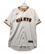 NIKEナイキ）の古着「読売ジャイアンツ ユニフォーム」｜ホワイト×オレンジ