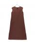 THE NORTH FACE（ザ ノース フェイス）の古着「ノースリーブ・キャミソールワンピース」｜ブラウン