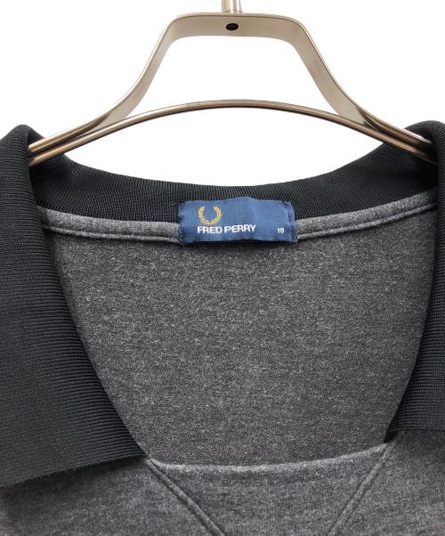 FRED PERRY（フレッドペリー）FRED PERRY (フレッドペリー) 半袖ワンピース グレー サイズ:10の古着・服飾アイテム