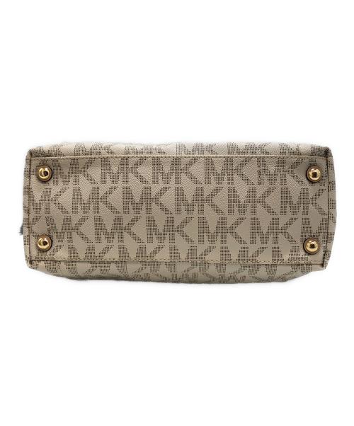 MICHAEL KORS（マイケル・コース）MICHAEL KORS (マイケルコース) トートバッグ ベージュの古着・服飾アイテム