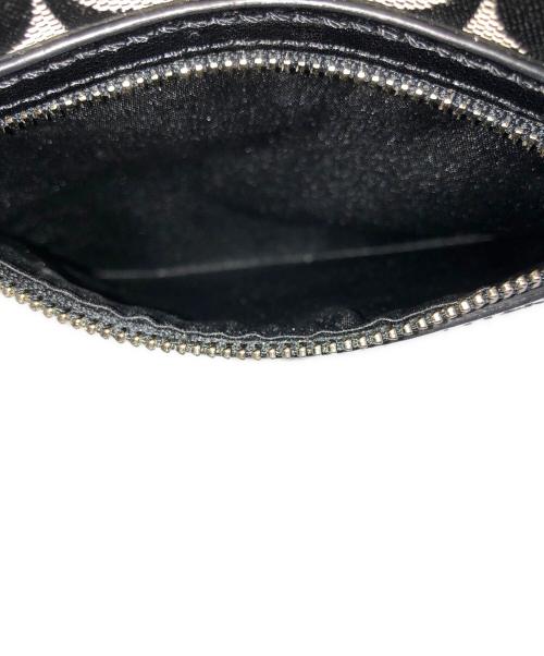 COACH（コーチ）COACH (コーチ) COACH （コーチ） シグネチャー 2WAYバッグ ベージュ×ブラックの古着・服飾アイテム