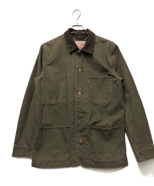LEVI'S（リーバイス）LEVI'S (リーバイス) カバーオール カーキ サイズ:Mの古着・服飾アイテム