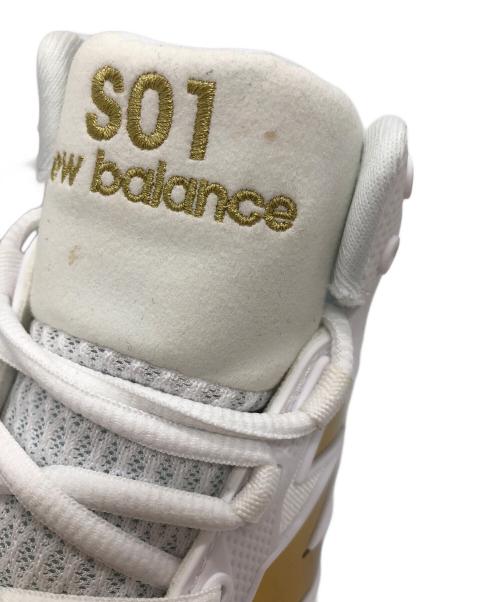 NEW BALANCE（ニューバランス）NEW BALANCE (ニューバランス) トレーニングシューズ ホワイト サイズ:25.5の古着・服飾アイテム