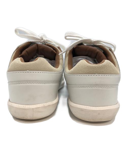 via SANGACIO（ヴィア・サンガチオ）VIA SANGACIO (ヴィア・サンガチオ) BRANDALISED (ブランダライズド) ローカットスニーカー ベージュ サイズ:24の古着・服飾アイテム