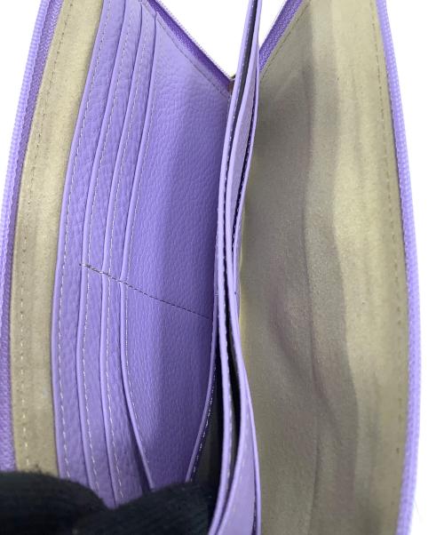 ATAO（アタオ）ATAO (アタオ) パイソンリュクス　長財布 ラベンダーの古着・服飾アイテム