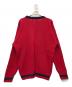 GAP (ギャップ) ケーブルニット レッド×ネイビー サイズ:XL：8000円