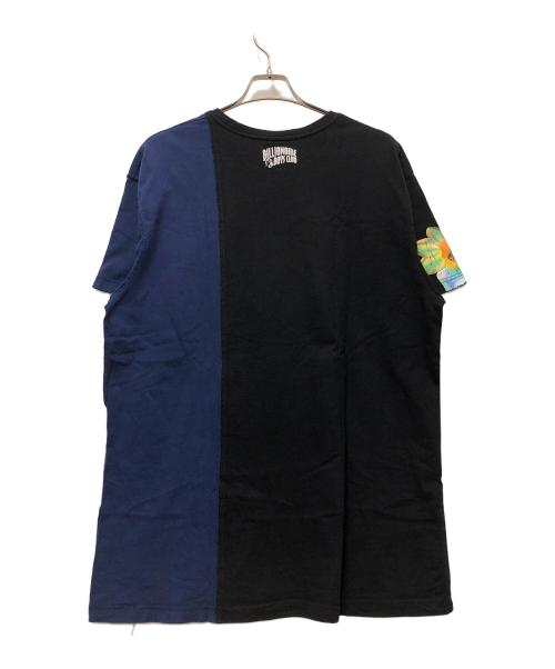 BILLIONAIRE BOYS CLUB（ビリオネアボーイズクラブ）BILLIONAIRE BOYS CLUB (ビリオネアボーイズクラブ) 半袖カットソー ブラック×ブルー サイズ:XLの古着・服飾アイテム