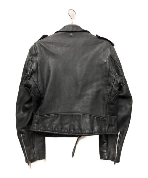 Schott（ショット）Schott (ショット) レザージャケット ブラック サイズ:42の古着・服飾アイテム