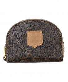 CELINE（セリーヌ）の古着「マカダム　コインケース」｜ブラウン