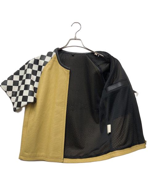 GULF（ガルフ）GULF (ガルフ) レーシングジャケット イエロー サイズ:XLの古着・服飾アイテム