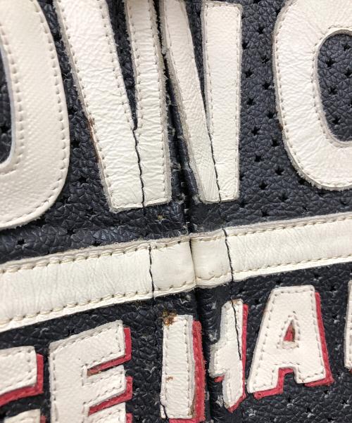 YELLO CORN（イエローコーン）YELLO CORN (イエローコーン) レザージャケット ブラック×イエロー サイズ:XLの古着・服飾アイテム