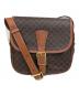 CELINE（セリーヌ）の古着「マカダム　ショルダーバッグ」｜ブラウン