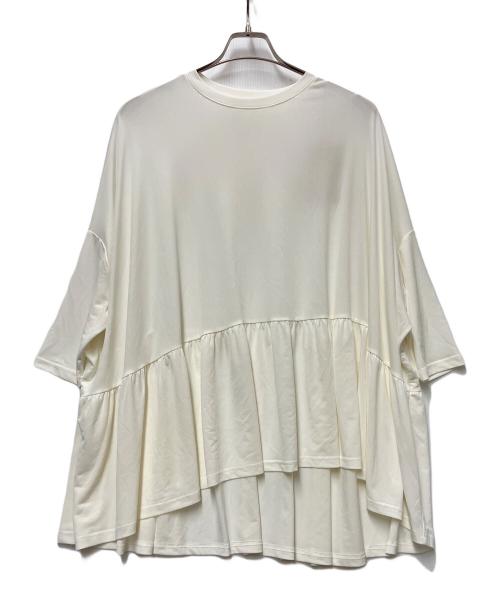 BEARDSLEY（ビアズリー）BEARDSLEY (ビアズリー) 半袖カットソー アイボリー サイズ:FREEの古着・服飾アイテム